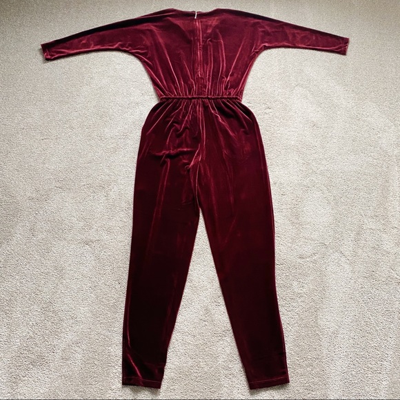 ‼️SOLD‼️NWT Ralph Lauren Velvet Jumpsuit - Picture 6 of 6